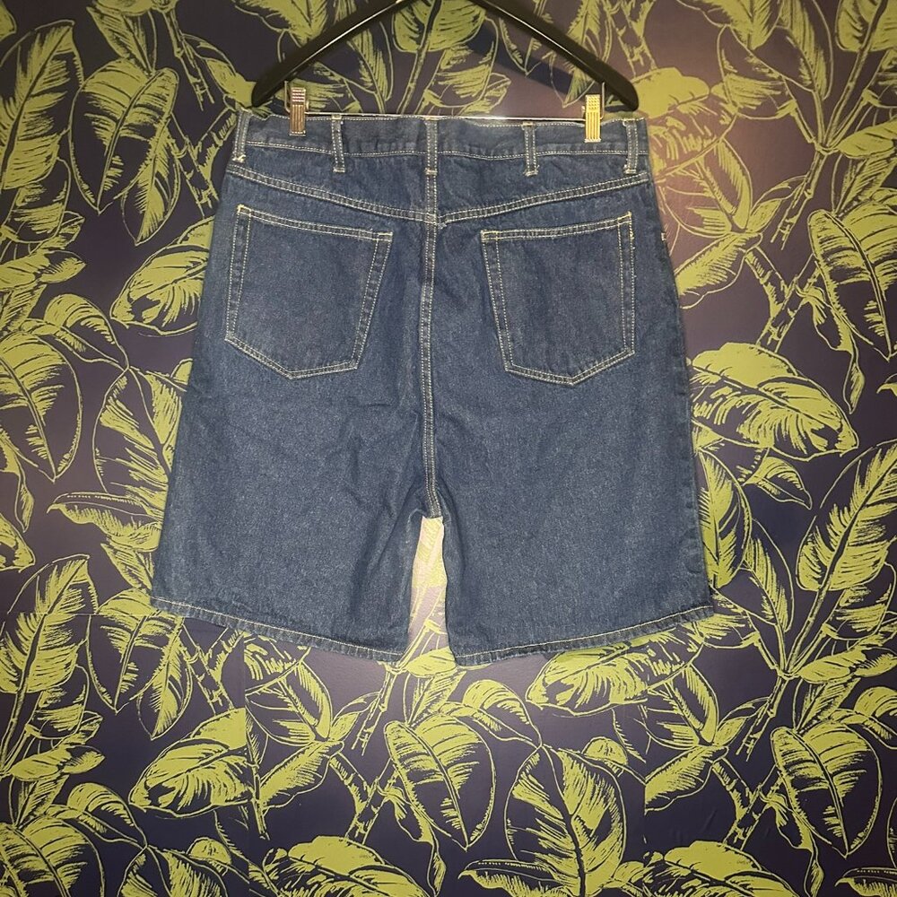 Blue Jean Shorts Classic Denim Style - Picture 2 of 2